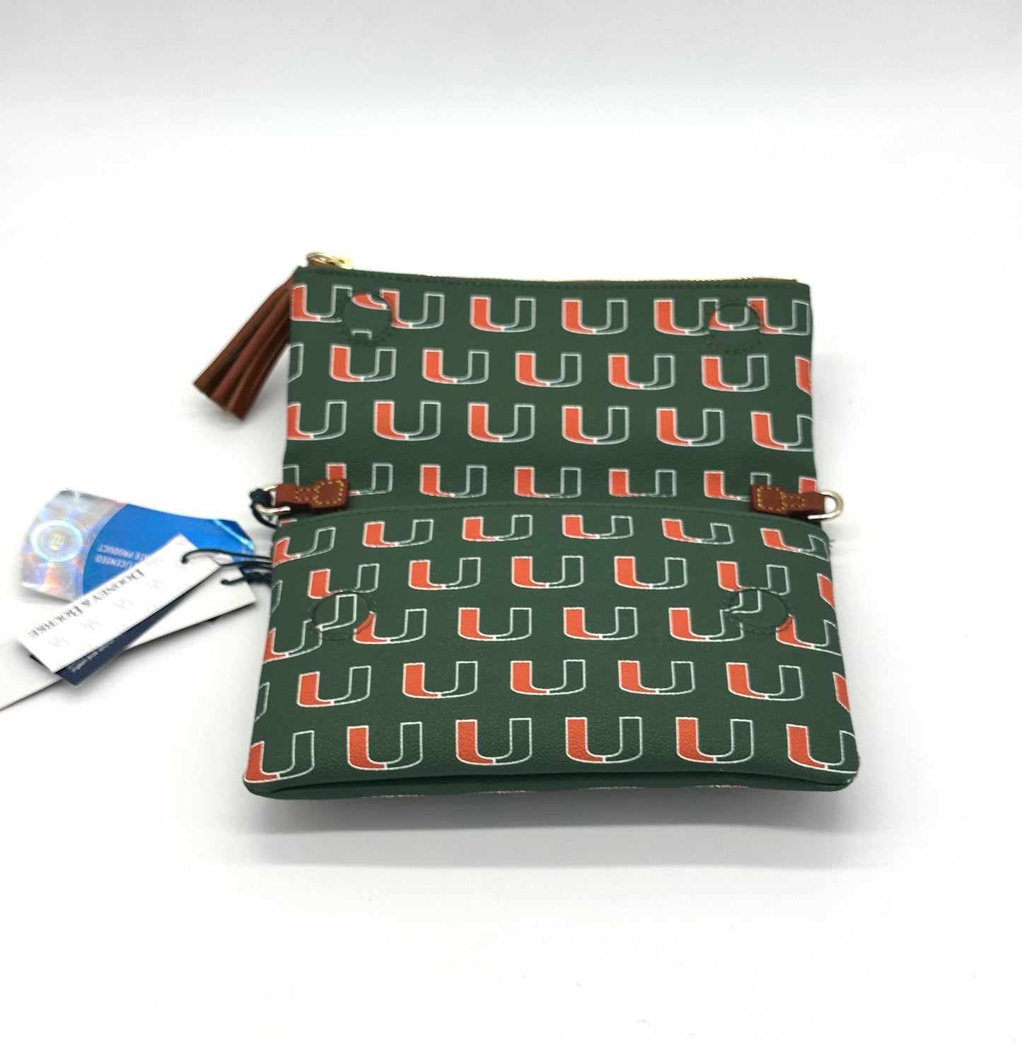 Dooney and Bourke University of Miami Foldover Wallet
