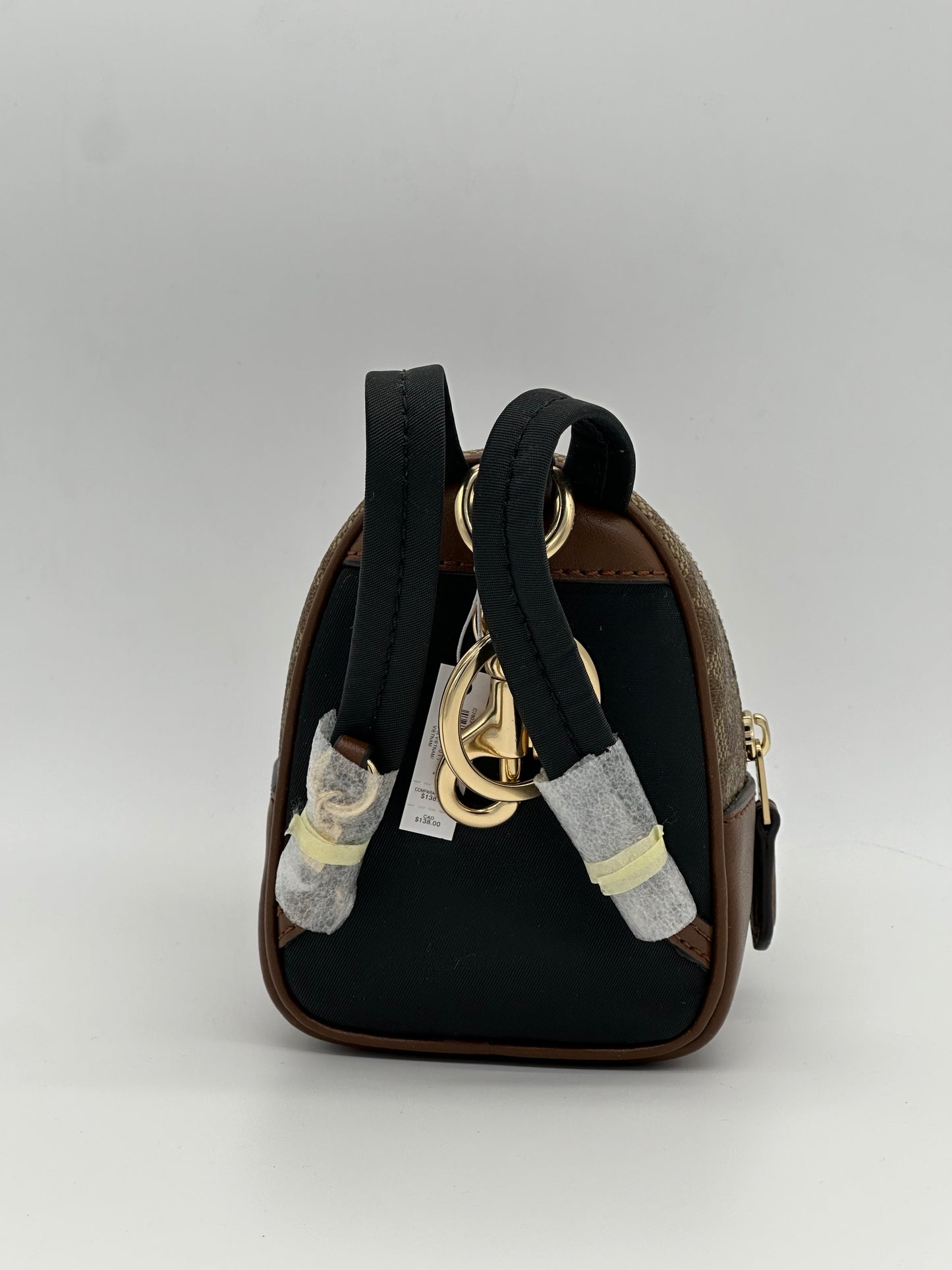 Coach NWT Mini Keychain Court Backpack