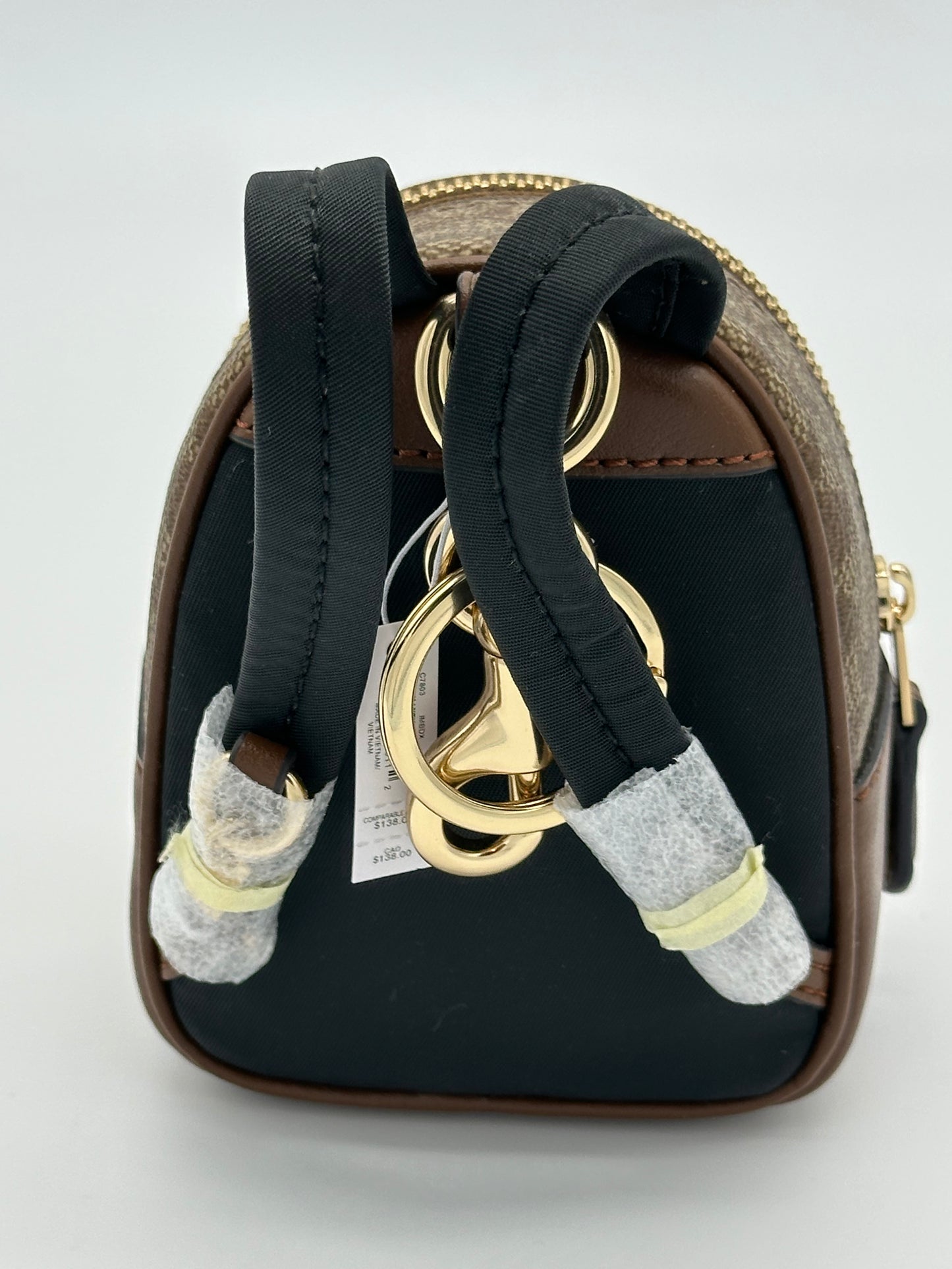 Coach NWT Mini Keychain Court Backpack