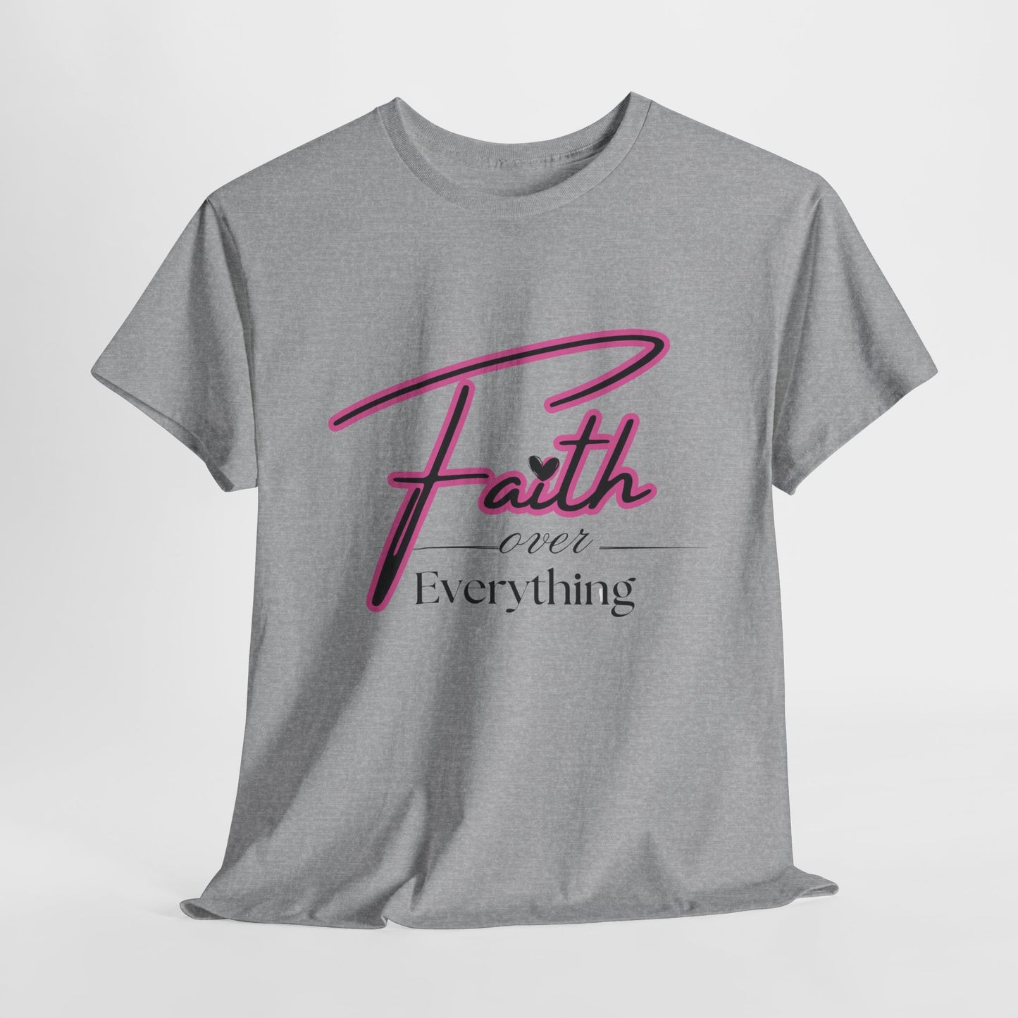 Faith Over Everything Tee- Light Colors