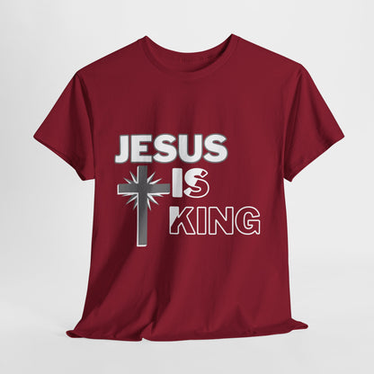 Christian Graphic Tee - Jesus is King