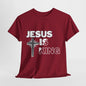 Christian Graphic Tee - Jesus is King