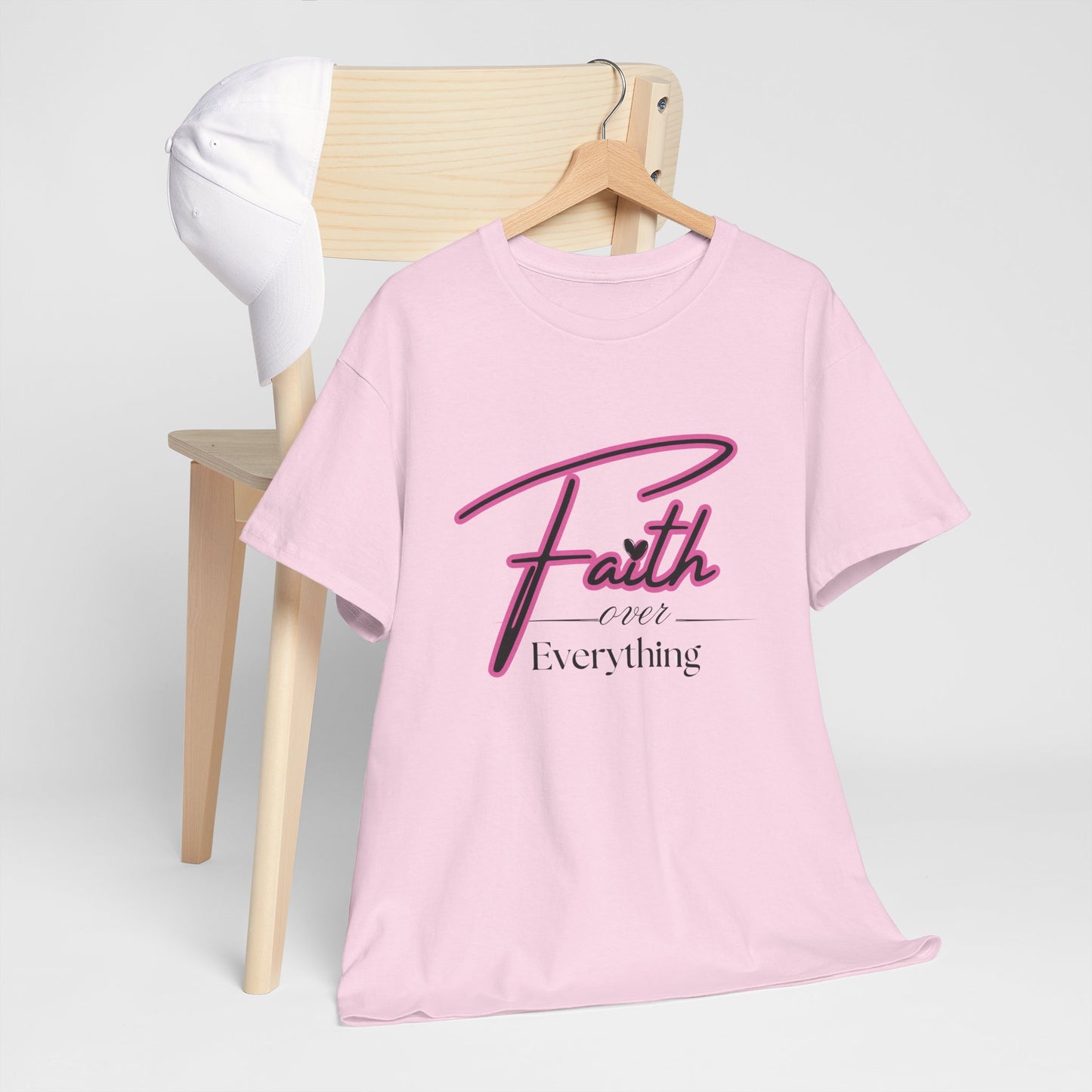 Faith Over Everything Tee- Light Colors