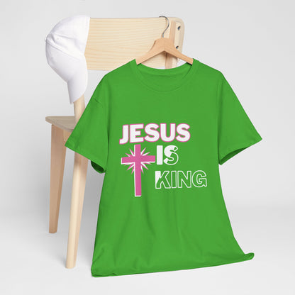 Christian Graphic Tee - Jesus is King