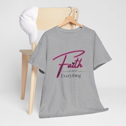 Faith Over Everything Tee- Light Colors