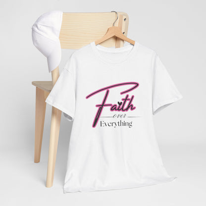 Faith Over Everything Tee- Light Colors