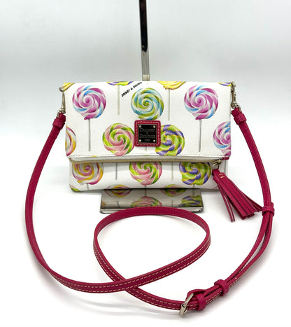 Dooney and Bourke Lollipop Swirl Foldover