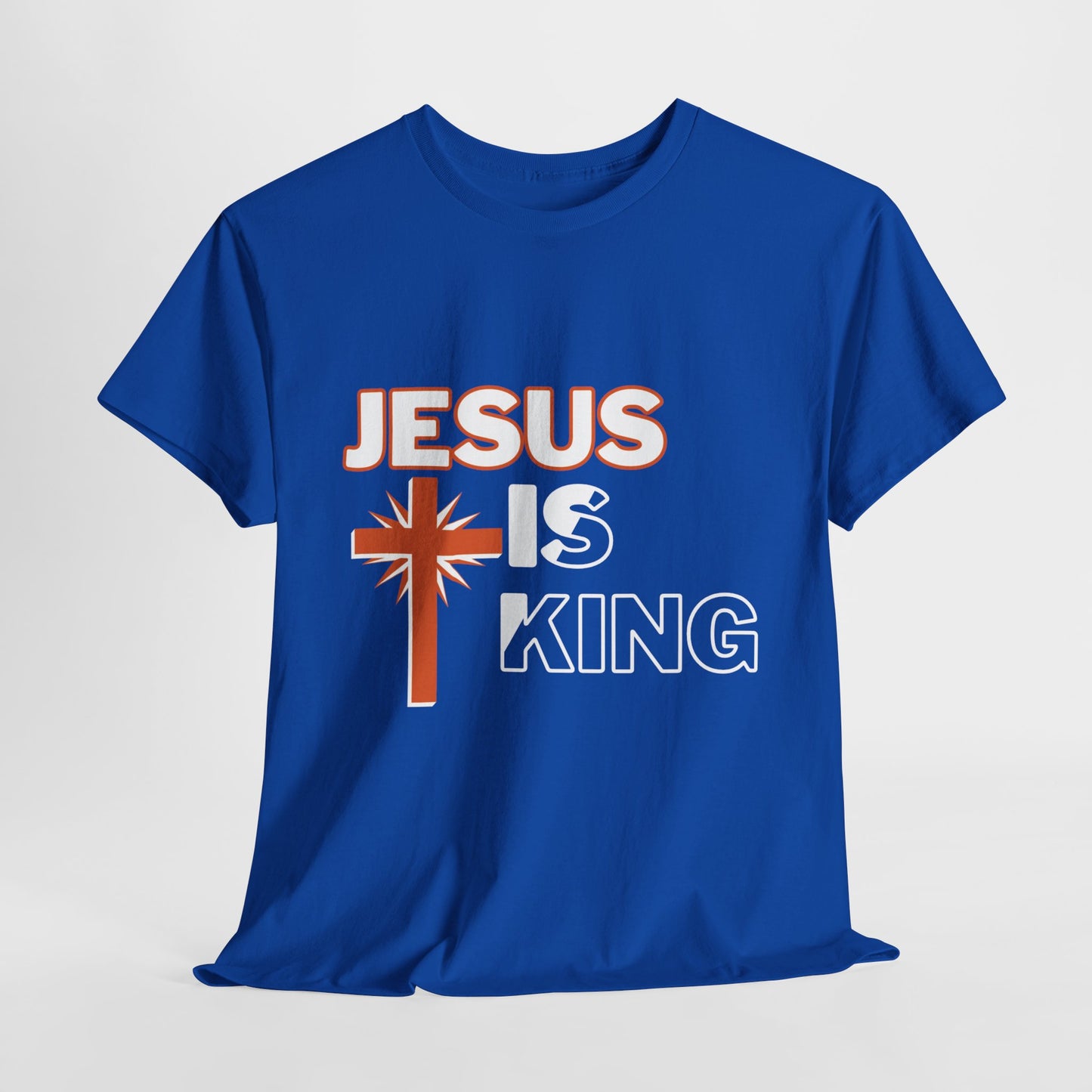 Christian Graphic Tee - Jesus is King