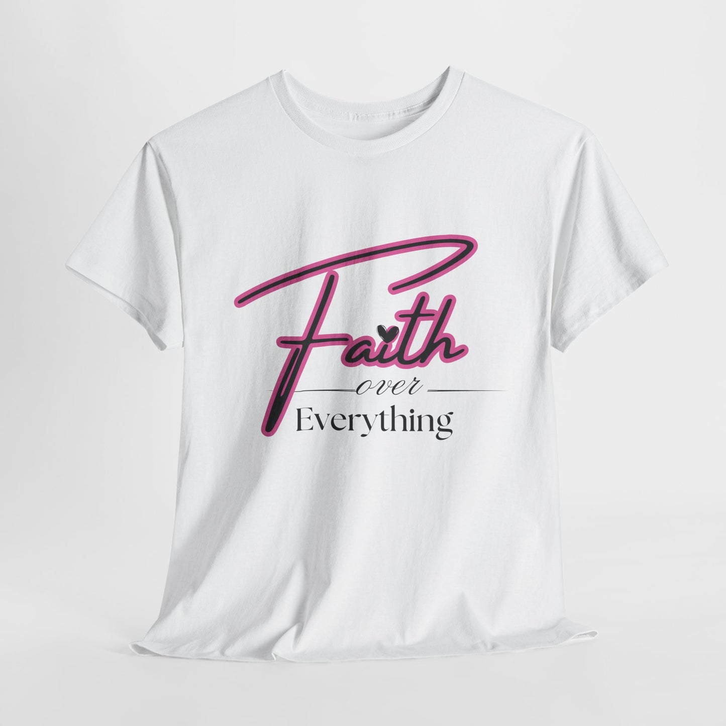 Faith Over Everything Tee- Light Colors