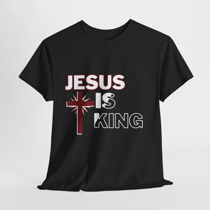 Christian Graphic Tee - Jesus is King