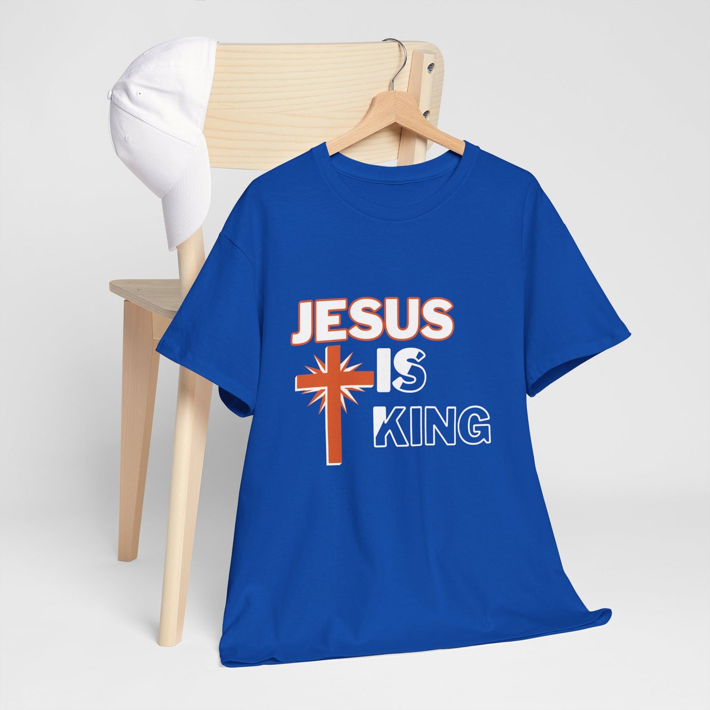 Christian Graphic Tee - Jesus is King