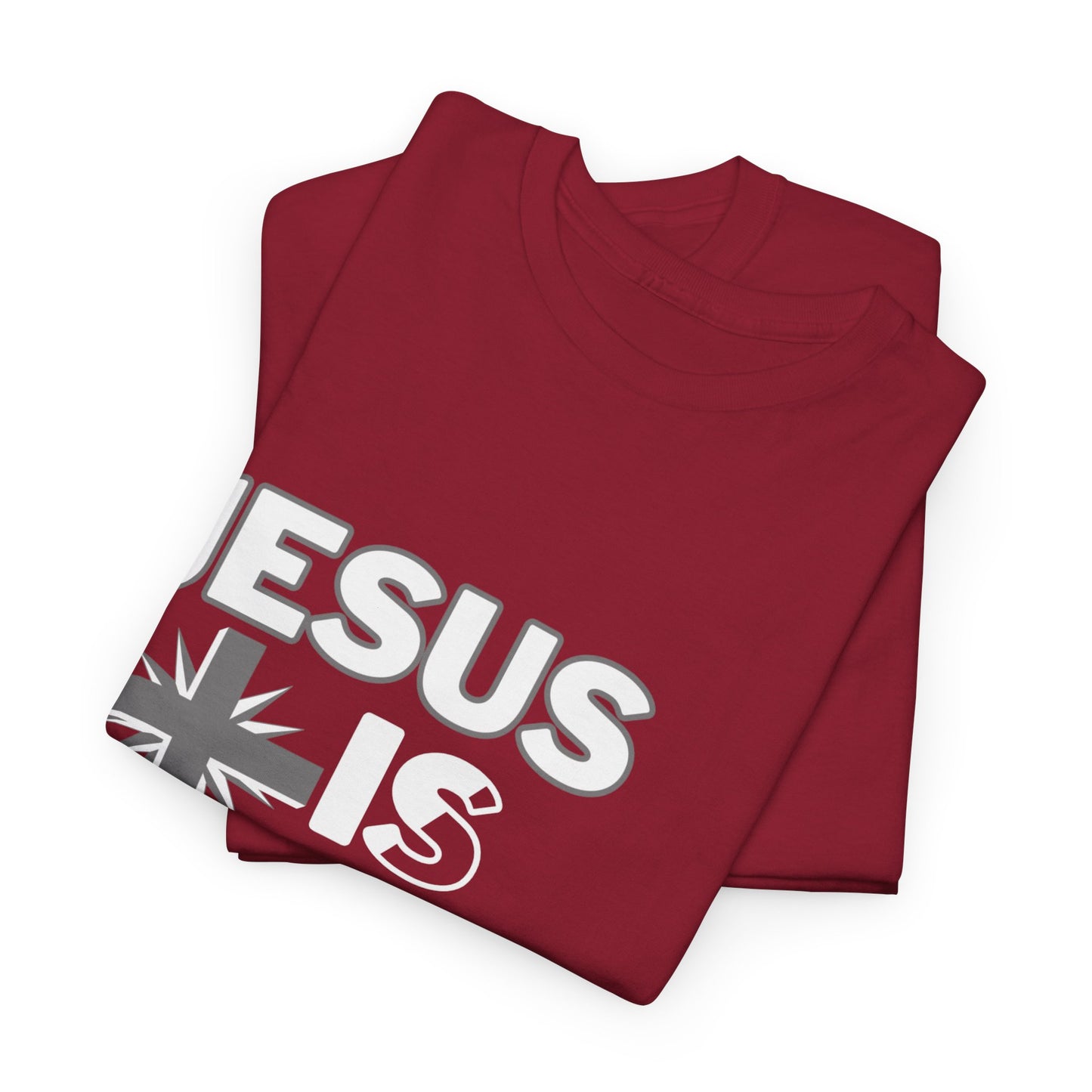Christian Graphic Tee - Jesus is King