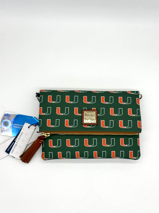 Dooney and Bourke University of Miami Foldover Wallet