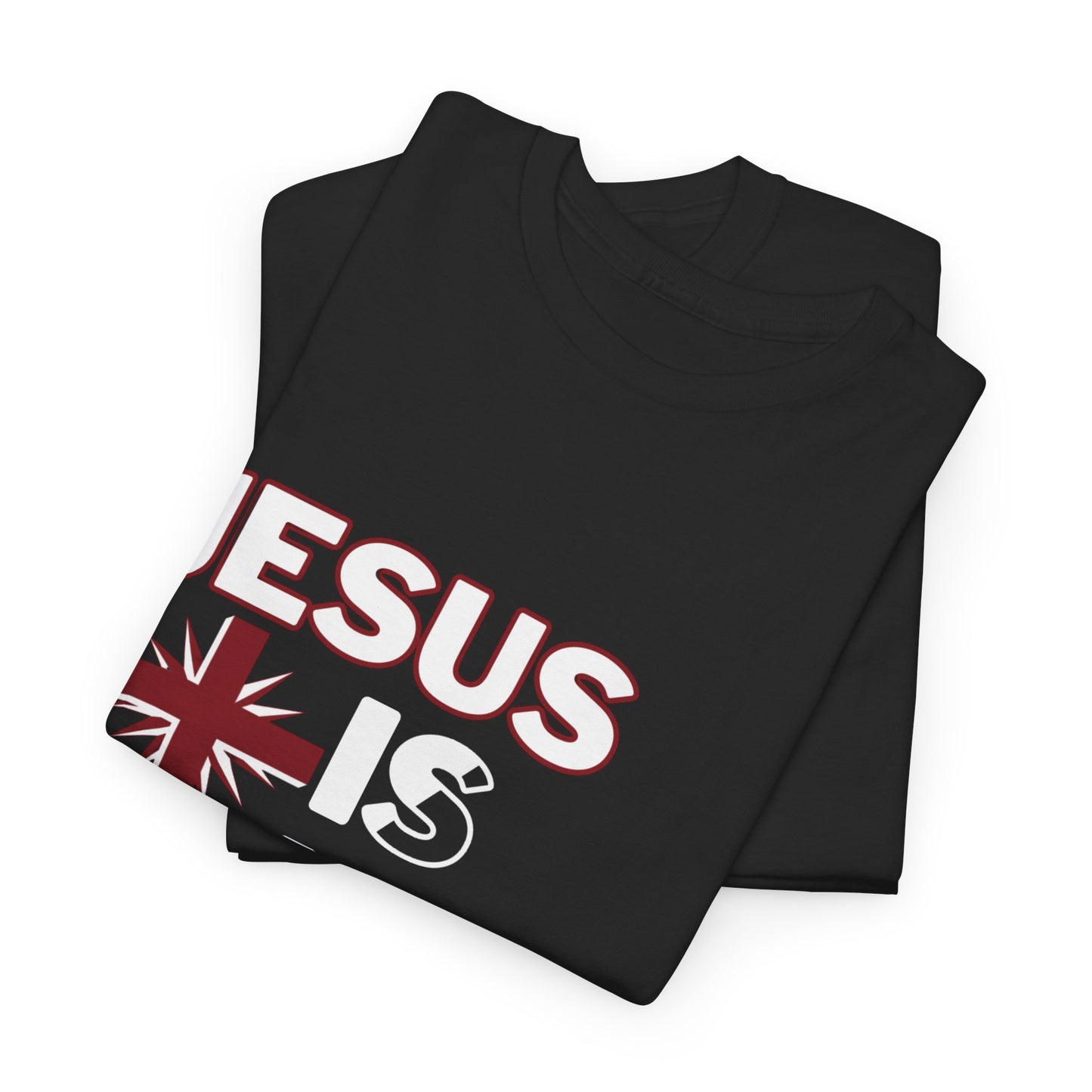 Christian Graphic Tee - Jesus is King