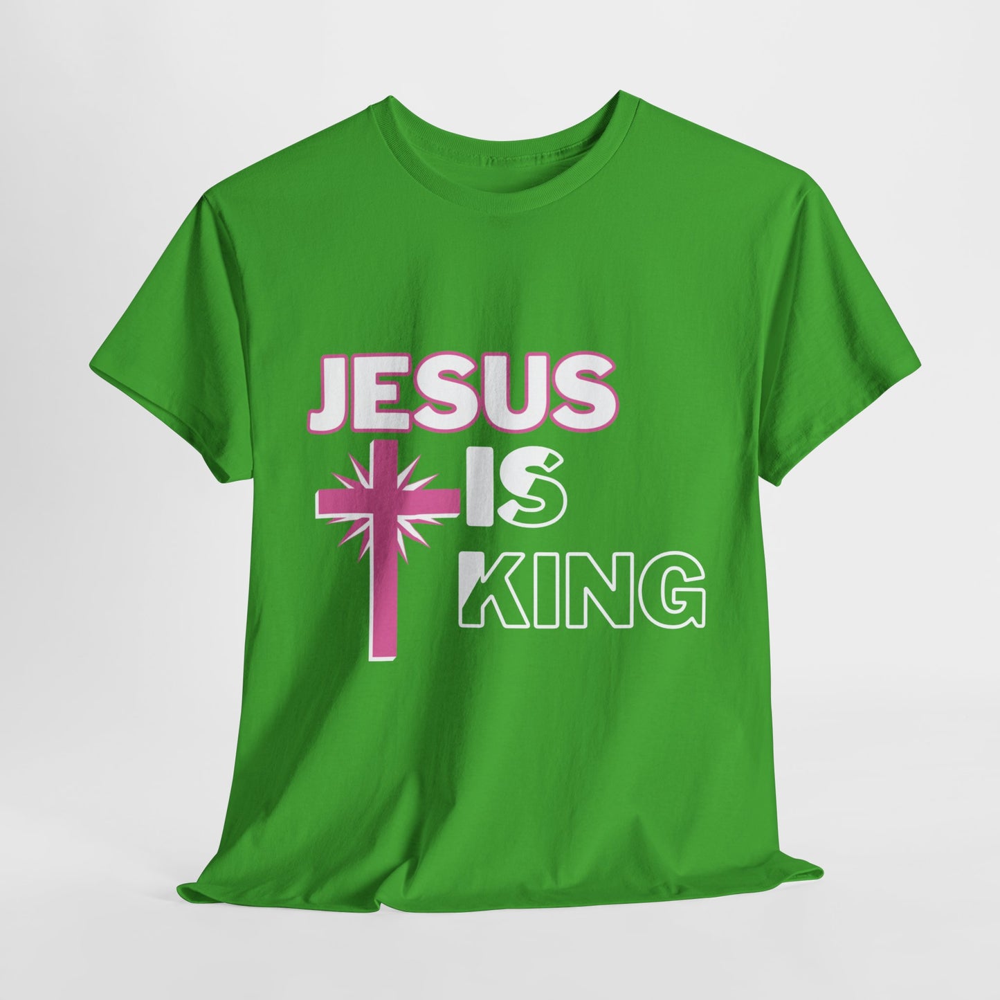 Christian Graphic Tee - Jesus is King