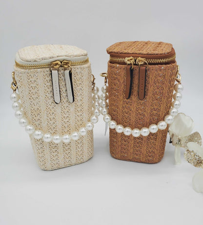 Retro Woven Shoulder Bag